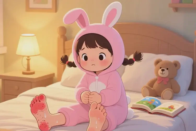 儿童脚上偶尔起湿疹可不可以根治(图3)