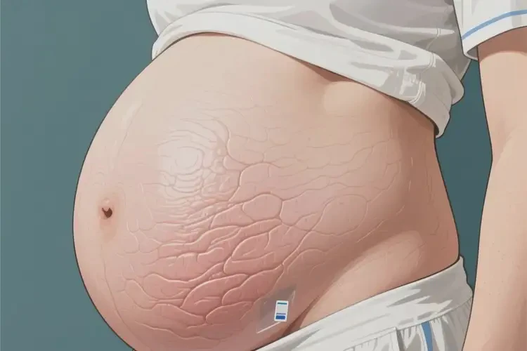 孕婦肚子容易長濕疹可不可以根治(圖1)