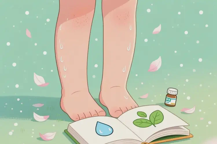 少兒小腿上出濕疹可不可以根治(圖2)