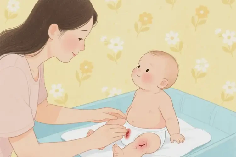 孩子肛周出現(xiàn)濕疹不管它會(huì)自己痊愈嗎(圖4)