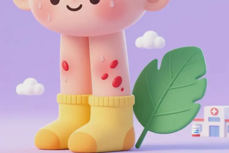 孩子小腿上容易起濕疹可不可以根治(圖2)