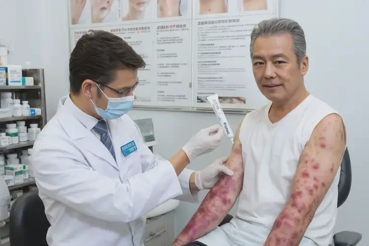 男人身上起濕疹能不能根治(圖3)