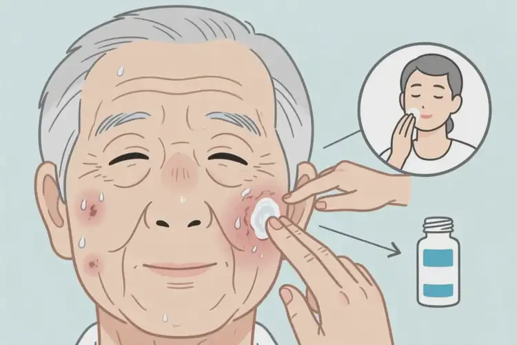 老人面部容易長濕疹可不可以根治(圖4)