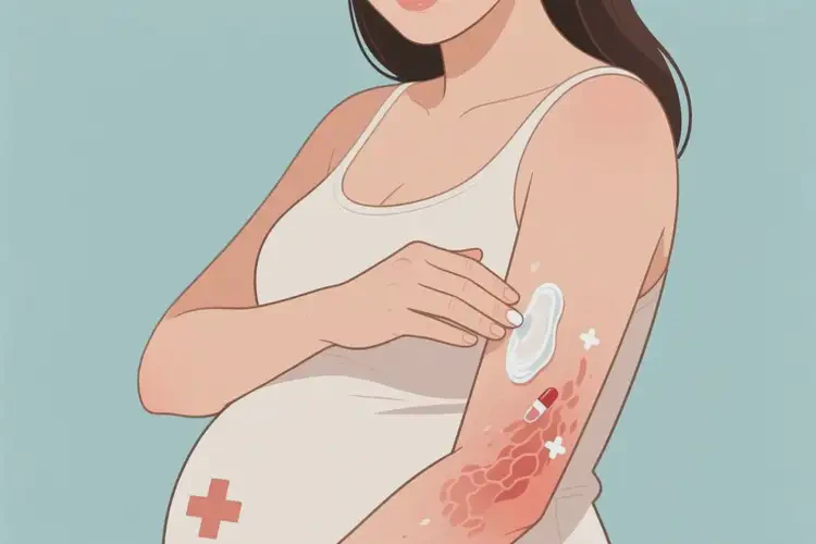 產(chǎn)婦手臂經(jīng)常起濕疹可不可以根治(圖2)