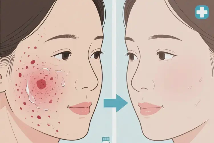 產(chǎn)婦面部經(jīng)常起濕疹可不可以根治(圖4)