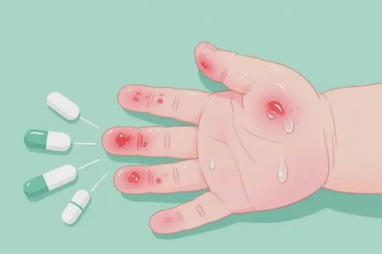 小兒手上容易長(zhǎng)濕疹可不可以根治(圖2)