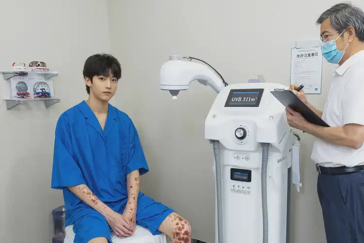 男人大腿经常起湿疹可不可以根治(图1)