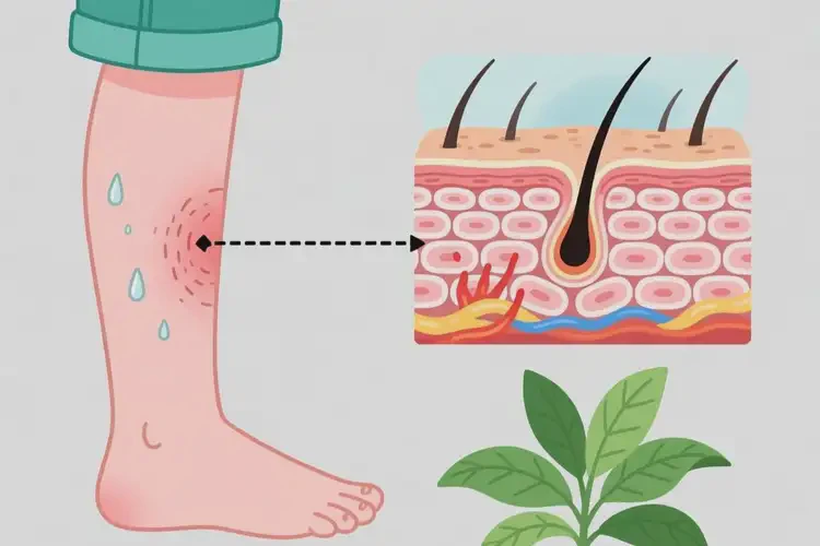 青年人小腿容易長濕疹可不可以根治(圖3)