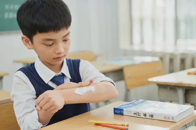 小學(xué)生四肢偶爾起濕疹可不可以根治(圖1)
