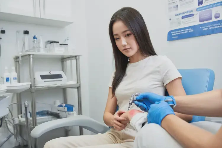 女人小腿上出現(xiàn)濕疹可不可以徹底自愈(圖2)