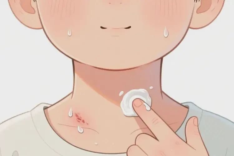 孩子脖子上偶爾長濕疹可不可以根治(圖3)