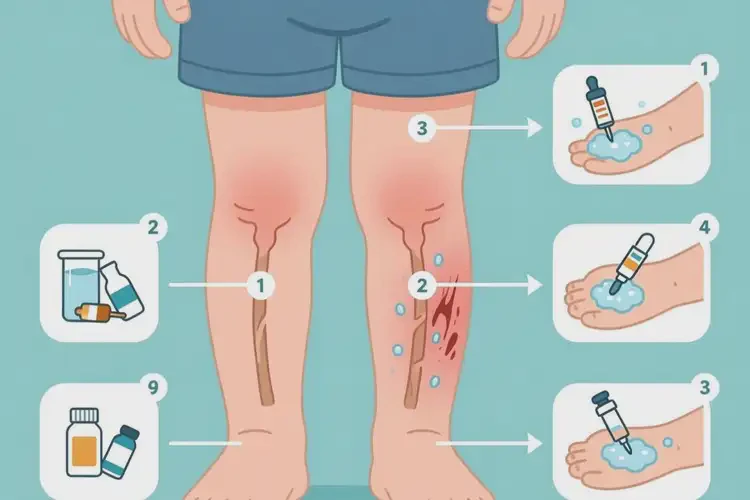 少兒大腿出現(xiàn)濕疹可不可以根治(圖2)