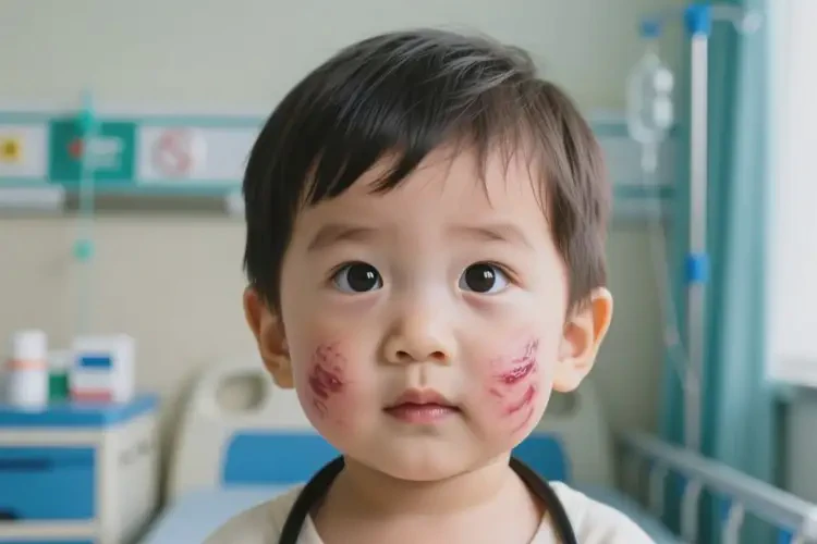 小孩面部經(jīng)常起濕疹可不可以根治(圖1)