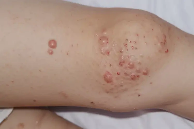 孩子大腿上有濕疹可不可以根治(圖4)