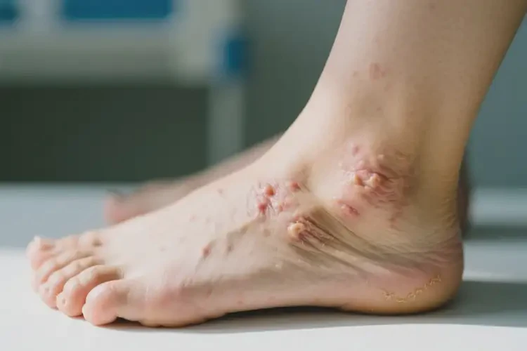 女人脚上出现湿疹可不可以根治(图4)