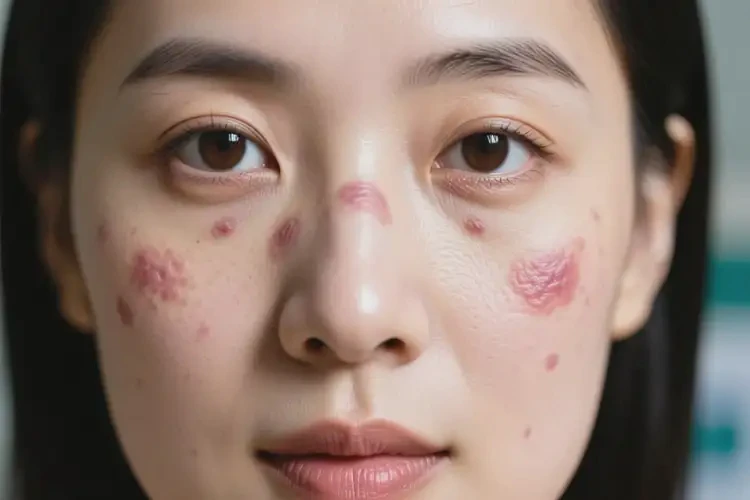 女人臉上出濕疹可不可以根治(圖2)