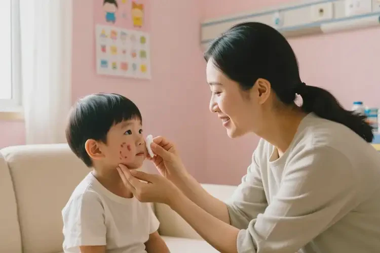 少兒臉上容易起濕疹可不可以根治(圖4)