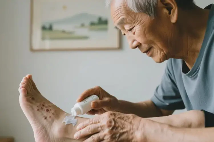 老年人腳上有濕疹可不可以根治(圖3)