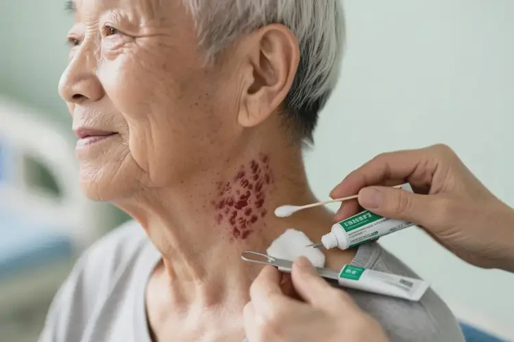 高齡老人脖子上有濕疹能不能根治(圖2)