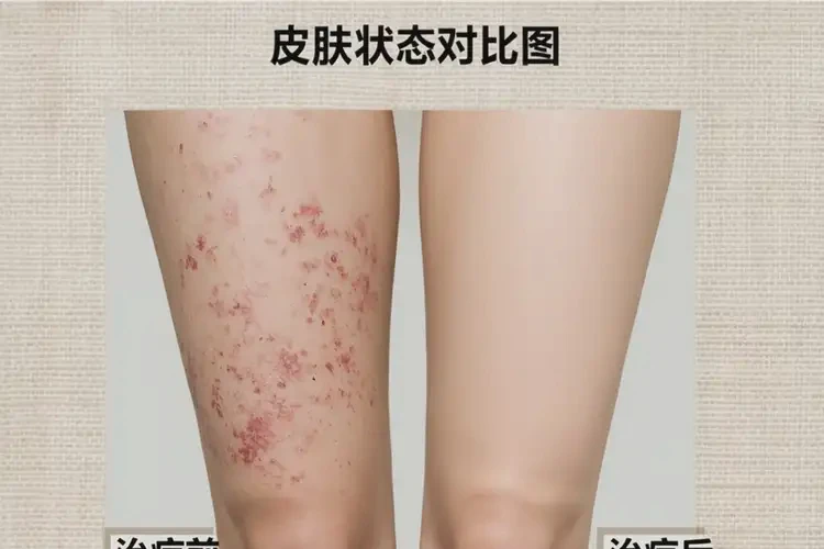 女人大腿上容易起濕疹能不能根治(圖2)