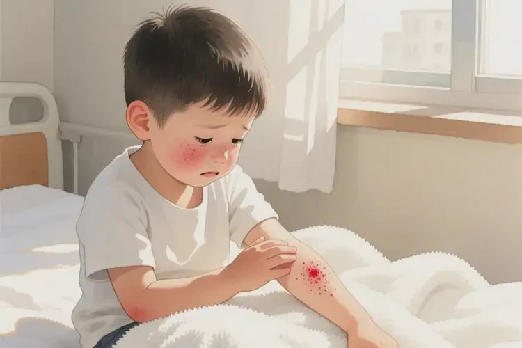少兒手臂上起濕疹可不可以根治(圖4)