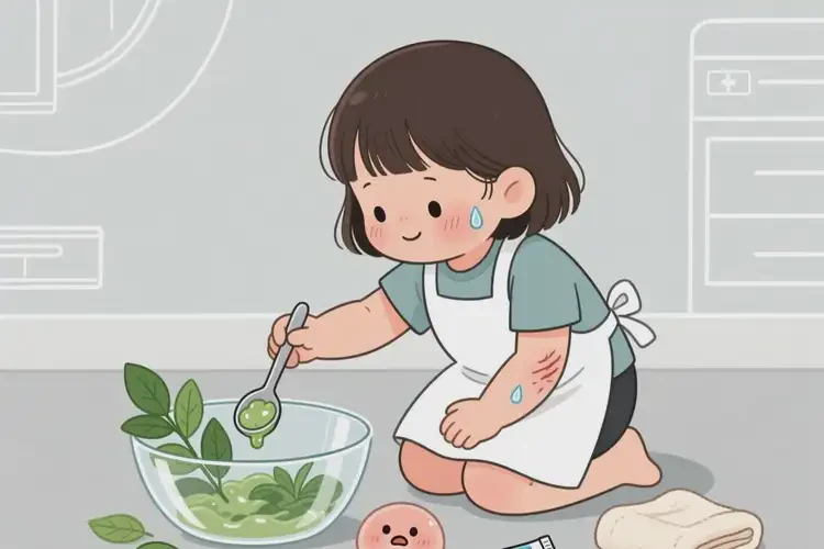 小孩身上有濕疹可不可以根治(圖1)