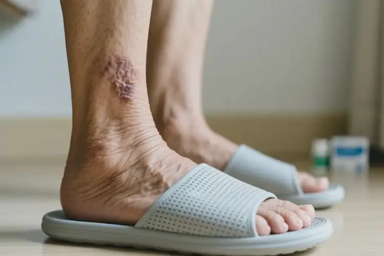 老人腳上容易起濕疹可不可以根治(圖2)