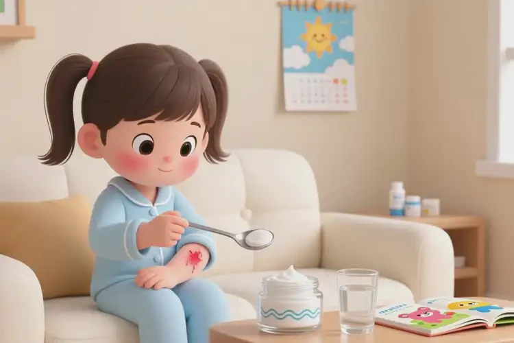 孩子四肢偶爾長濕疹能徹底自愈嗎(圖4)