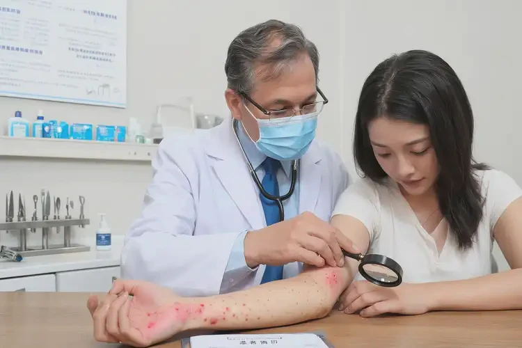 大學(xué)生脖子偶爾起濕疹可不可以根治(圖3)