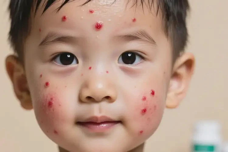 孩子臉上出現(xiàn)濕疹能徹底自愈嗎(圖4)