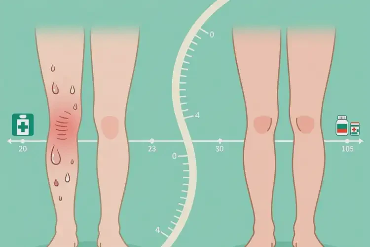 青少年四肢經(jīng)常長(zhǎng)濕疹不管它會(huì)自己痊愈嗎(圖1)