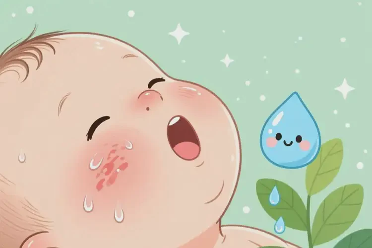 嬰幼兒臉上偶爾長(zhǎng)濕疹可以治好嗎(圖2)