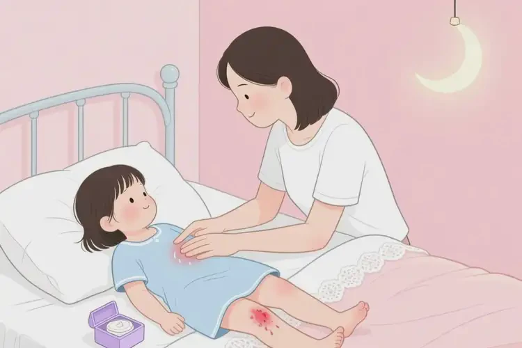 兒童大腿容易長濕疹可不可以根治(圖1)