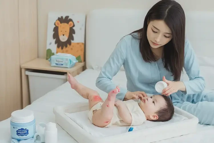 嬰兒大腿長(zhǎng)濕疹可以治好嗎(圖3)
