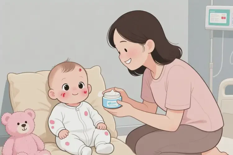 寶寶臉上出現(xiàn)濕疹可不可以根治(圖3)