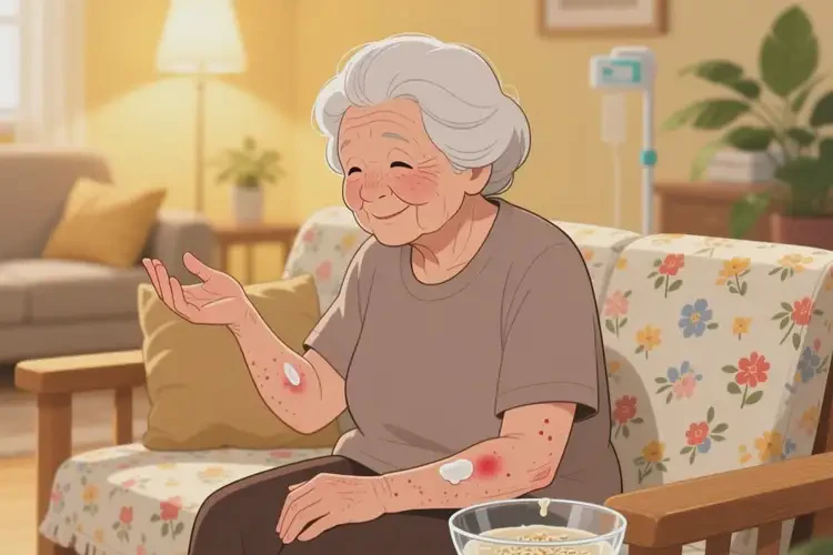 老年人手臂上長濕疹可不可以根治(圖4)