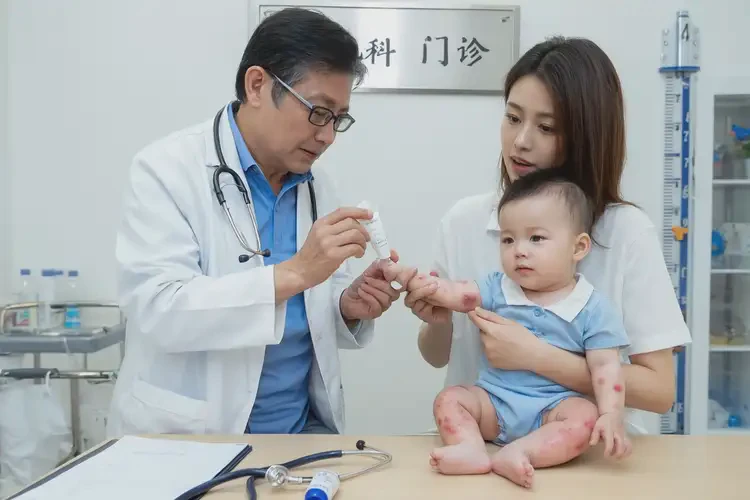 嬰幼兒手臂容易長濕疹可以治好嗎(圖1)