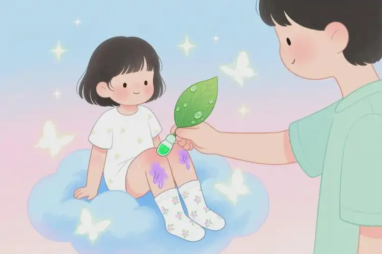 小兒小腿容易起濕疹可不可以根治(圖1)