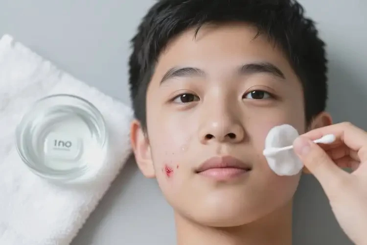 青少年面部出現(xiàn)濕疹可不可以根治(圖1)