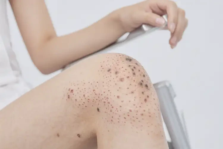 女生小腿上出現(xiàn)濕疹可以徹底自愈嗎(圖2)