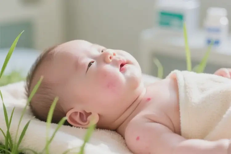 寶寶脖子出濕疹可以治好嗎(圖4)