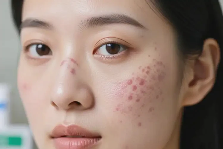 女人臉上出濕疹可不可以根治(圖1)