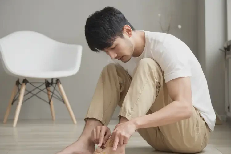 大學生腳上偶爾起濕疹可不可以根治(圖1)