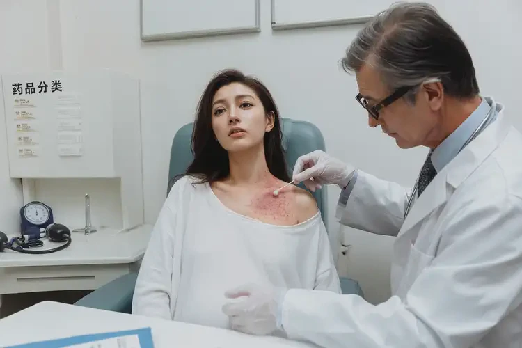 哺乳期媽媽脖子出濕疹可不可以根治(圖3)