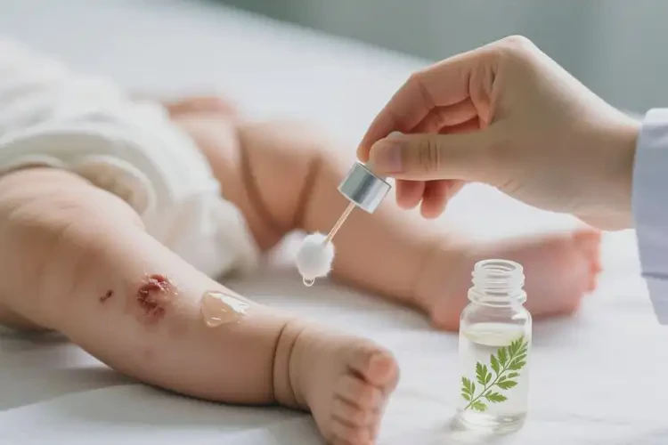 寶寶小腿出現(xiàn)濕疹可不可以根治(圖3)