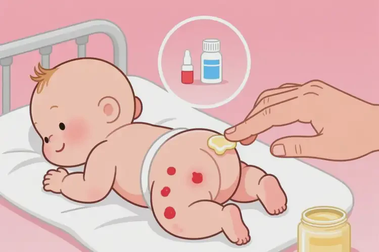 寶寶屁股上經(jīng)常起濕疹可以治好嗎(圖3)