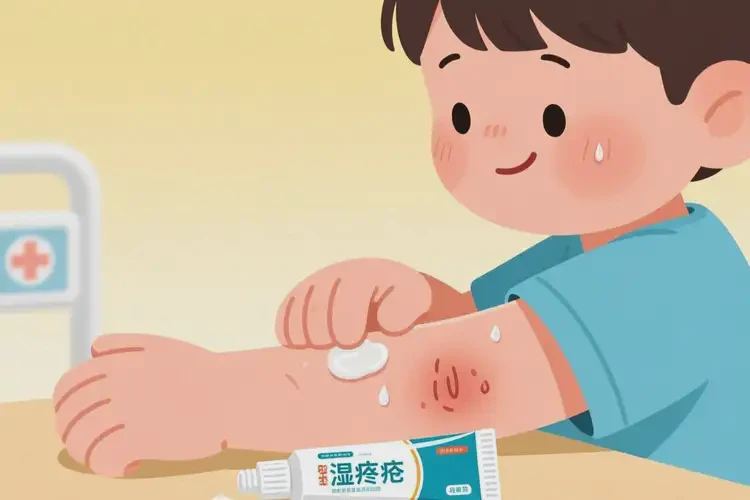兒童手臂上出濕疹可不可以根治(圖1)
