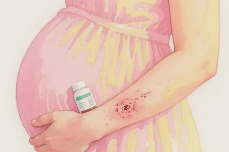 產(chǎn)婦身上偶爾起濕疹可不可以根治(圖1)