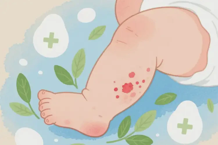 婴幼儿小腿上长湿疹不管它会自己自愈吗(图3)