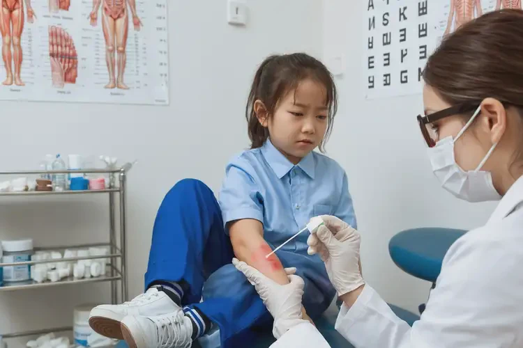 小学生肛周长湿疹可不可以根治(图2)